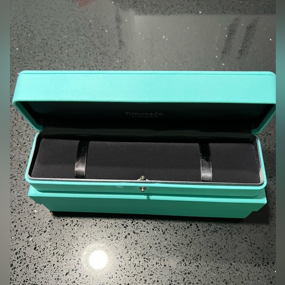 Tiffany & Co. Accessories - Tiffany & Co. blue leather bracelet box